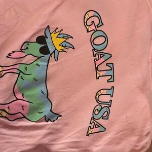 Pink GOAT USA Graphic Tee adult